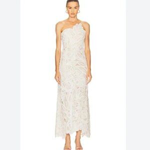 Cult Gaia Kiran Gown in Off White size 6